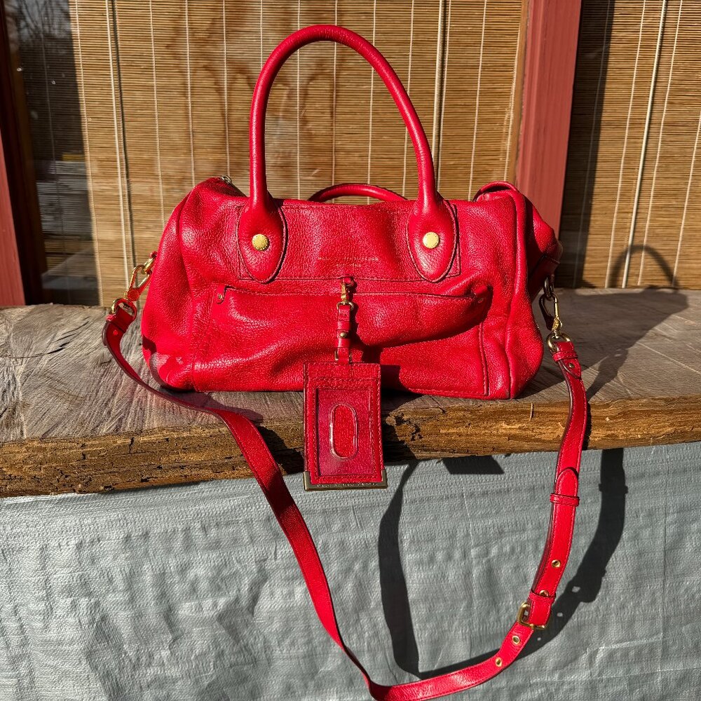 Marc by Marc Jacobs Red Leather Purse Handbag